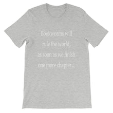 Bookworms will rule the world t-shirt