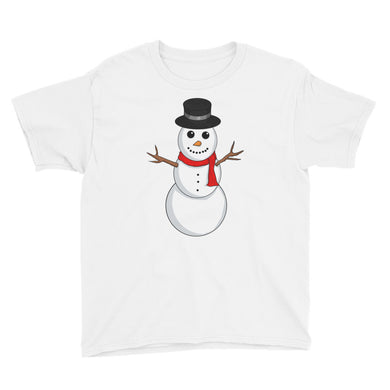 Snowman Youth Short Sleeve T-Shirt