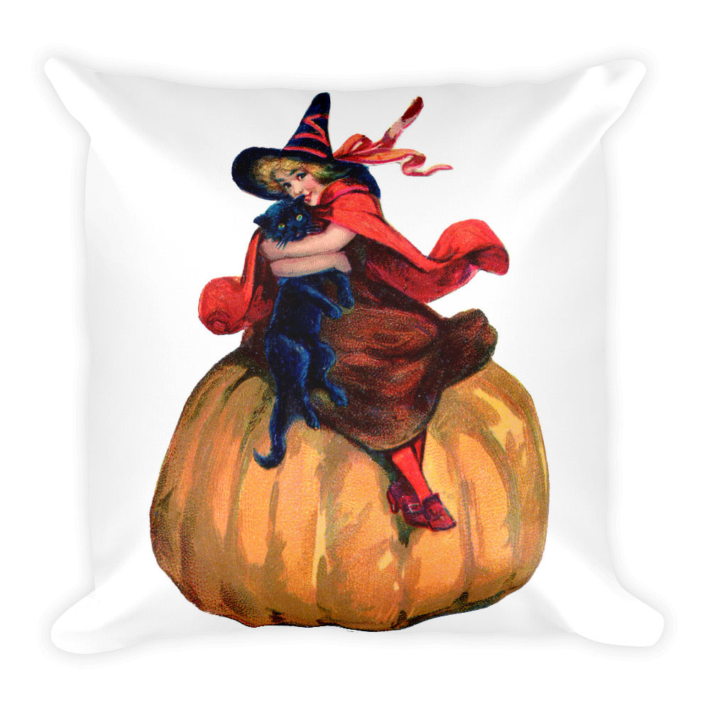 Vintage Halloween Pillow