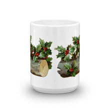 Vintage Yule Log Mug