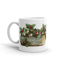 Vintage Yule Log Mug