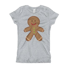 Girl's T-Shirt - Gingerbread Man