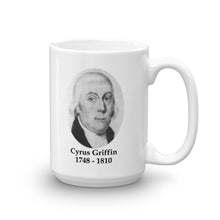 Cyrus Griffin Mug