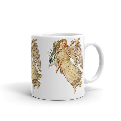 Vintage Christmas Angel Mug