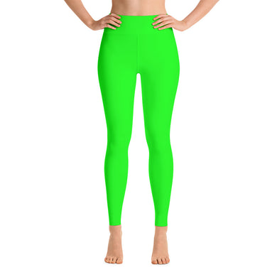 Green Yoga Leggings