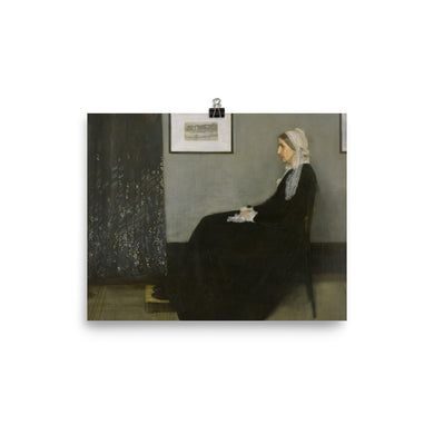Whistler's Mother poster
