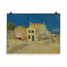 Van Gogh Yellow House poster