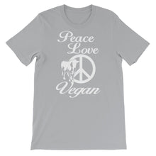Peace Love Vegan t-shirt