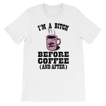 Bitch Before Coffee t-shirt