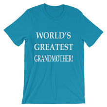 World's Greatest Grandmother t-shirt