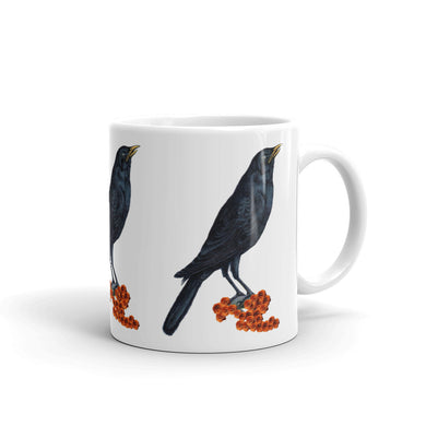 Vintage Raven Mug