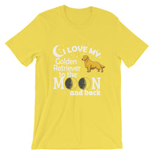 I Love My Golden Retriever t-shirt