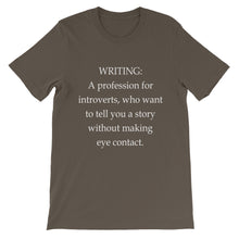 Writing t-shirt