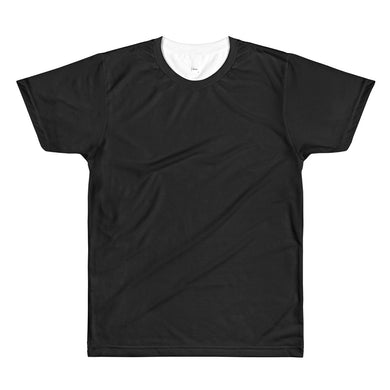 Black men’s crewneck t-shirt