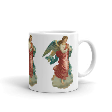 Vintage Christmas Angel Mug
