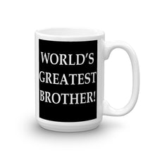 World's Greatest Brother Mug