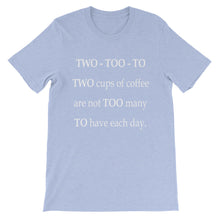 Two-Too-To t-shirt