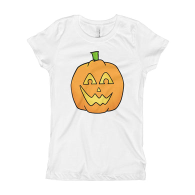 Girl's T-Shirt - Jack O Lantern