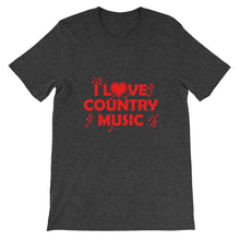 I Love Country Music t-shirt