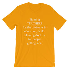 Blaming Teacher t-shirt