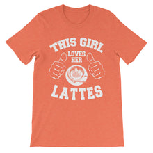 This Girl Loves Her Lattes t-shirt