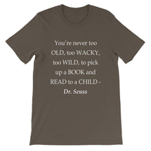 Read to a child t-shirt