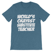 World's Okayest Substitute Teacher t-shirt