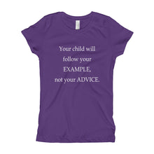 Girl's T-Shirt - Your Example
