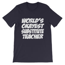 World's Okayest Substitute Teacher t-shirt