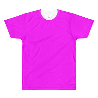 Magenta men’s crewneck t-shirt
