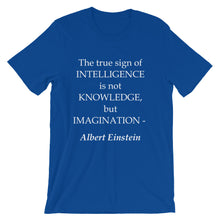True sign of intelligence t-shirt