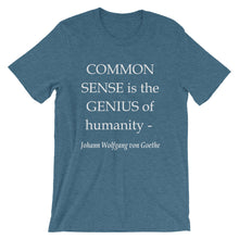 Common Sense is the genius of humanity