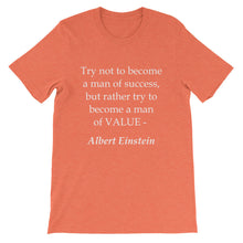 A man of value t-shirt