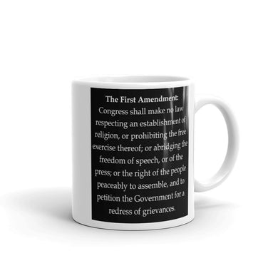 First Amendment Mug