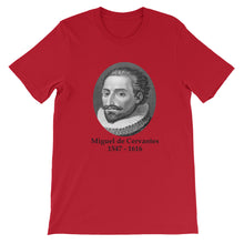 Miguel de Cervantes t-shirt