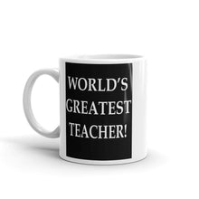 World's Greatest Teacher Mug