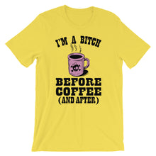 Bitch Before Coffee t-shirt