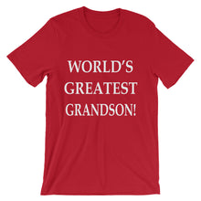 World's Greatest Grandson t-shirt