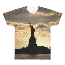 Statue of Liberty Sublimation men’s crewneck t-shirt