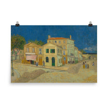 Van Gogh Yellow House poster