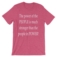 The power of the people t-shirt