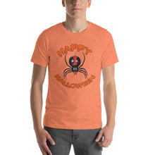 Happy Halloween Spider Short-Sleeve Unisex T-Shirt