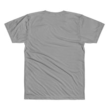 Gray men’s crewneck t-shirt