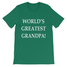 World's Greatest Grandpa t-shirt