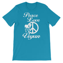 Peace Love Vegan t-shirt