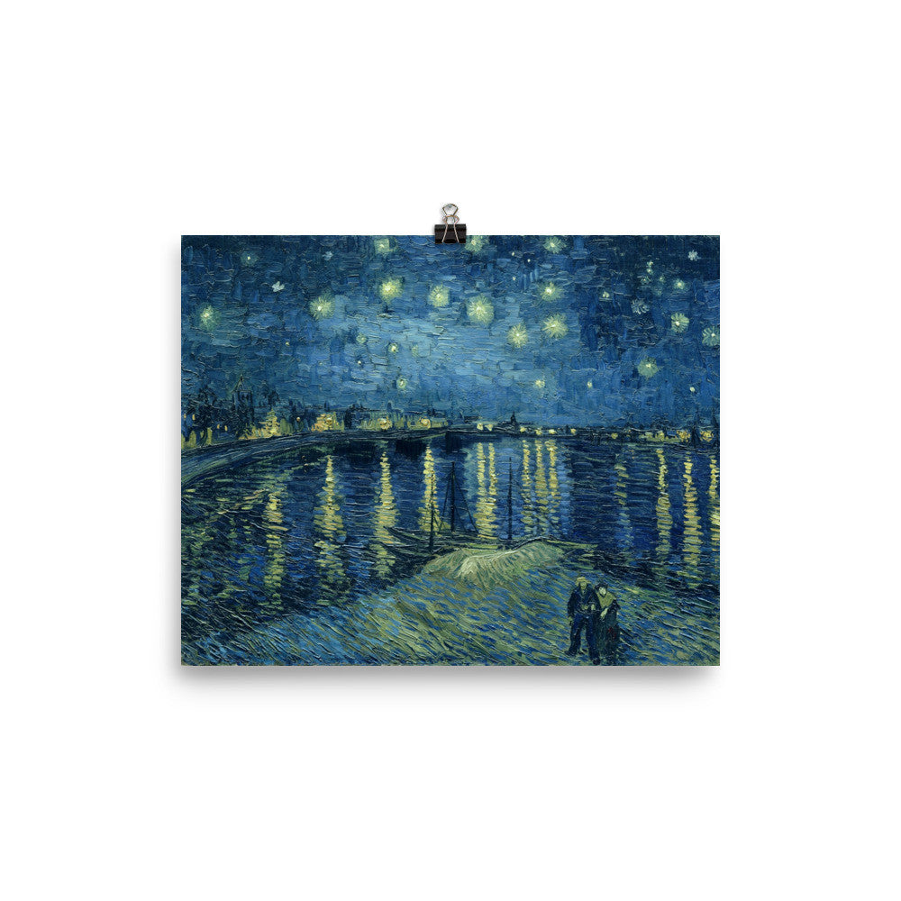 Vincent Van Gogh - Starry Night over the Rhone.