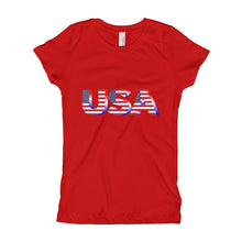 Girl's T-Shirt - U. S. A.