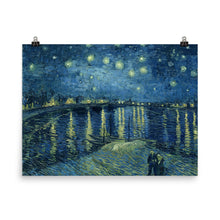 Vincent Van Gogh - Starry Night over the Rhone.