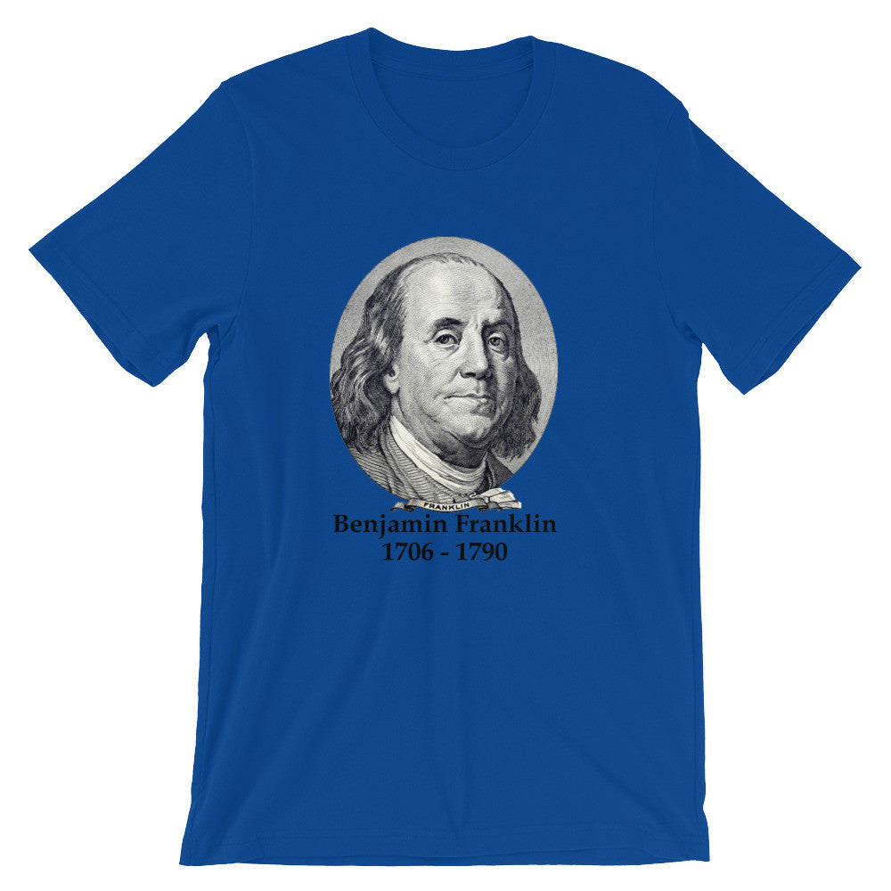 Benjamin Franklin Cash Portrait Shirt - Made In USA – Embrace America - Foto 3