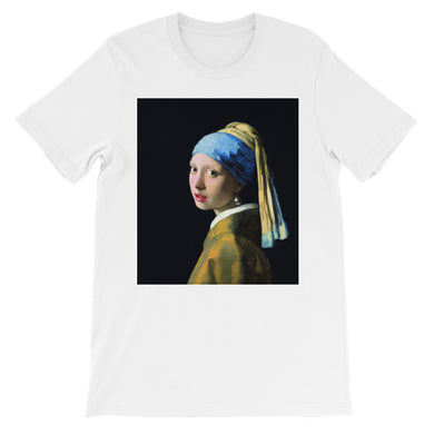 Girl with a pear earring t-shirt